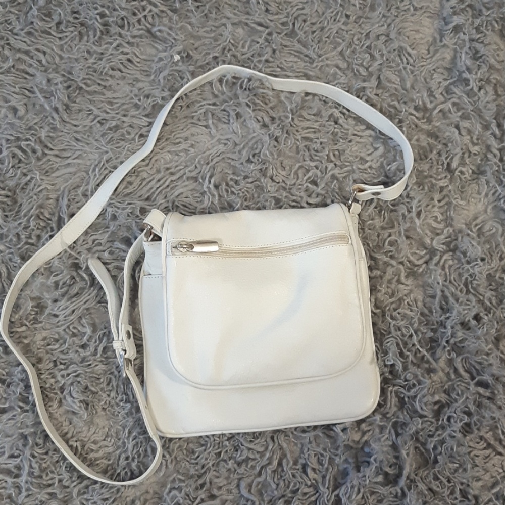 White purse